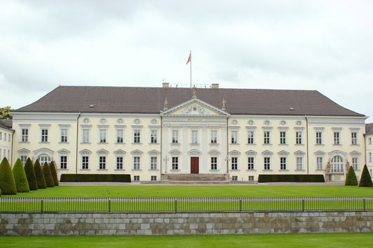 Präsidentensitz: Schloss Bellevue in Berlin / Deutschland