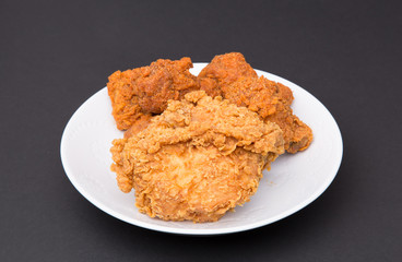 Fried Chicken, extra crispy mix spicy