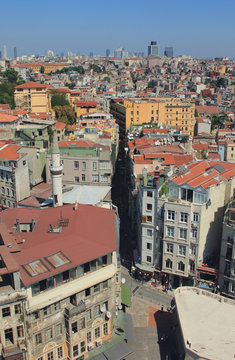 Street Serdar-ı Ekrem. Istanbul, Turkey