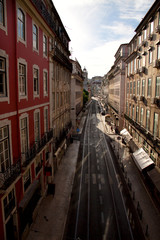 Naklejka na ściany i meble Lisbon street
