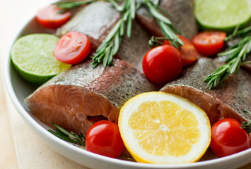 trout for baking