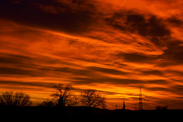 Energiegeladener Himmel