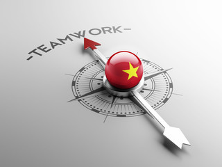 Vietnam Teamwork Concept