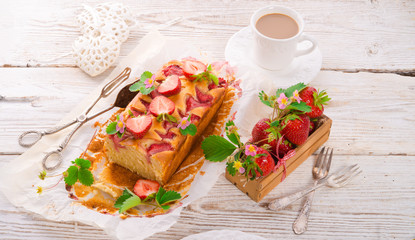 Strawberry cake