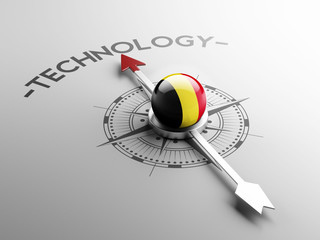 Belgium Technology Concept