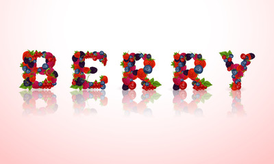 Berry word emblem
