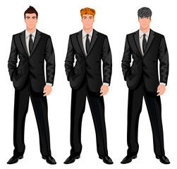 Business man set