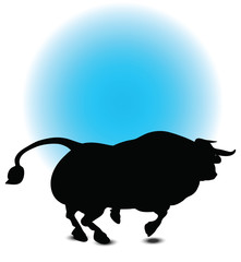 Bull Silhouette