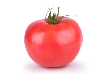 ripe tomato isolated