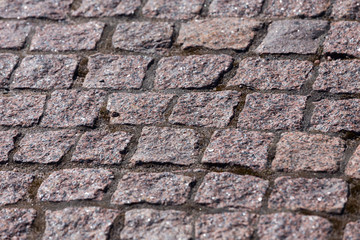 Stone road texture