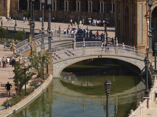 Naklejka premium Plaza de España en Sevilla