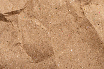 Paper texture - brown paper sheet.