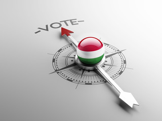 Hungary Vote Concept