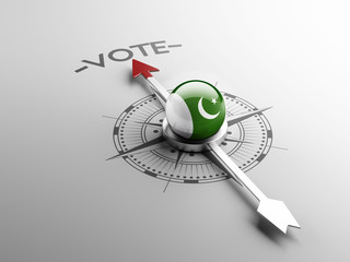 Pakistan Vote Concept