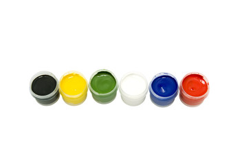 Multicolored paints