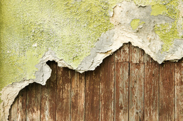 old wood wall