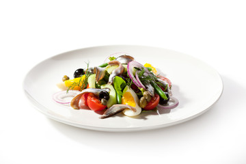 Salad with Anchovy