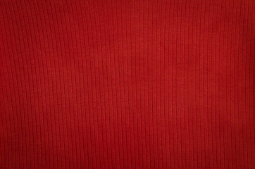 texture background of red fabric textile