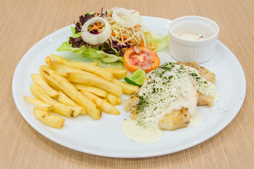Grill seabass