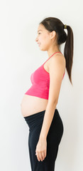 Fototapeta na wymiar woman pregnant
