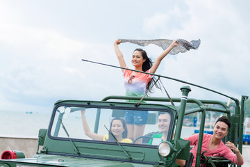 Obraz premium Enjoying breeze