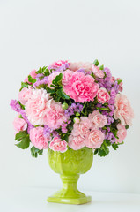 Bouquet in vase