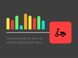 Transportation Infographic Elements.