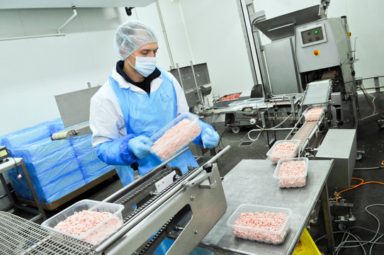 shop for the production of minced meat