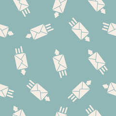 seamless background: envelope