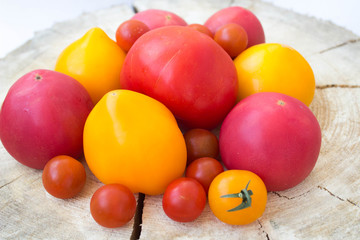 colorful tomatoes