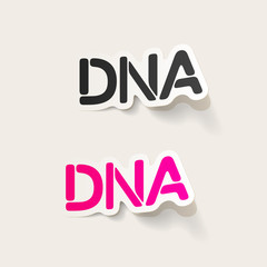 realistic design element: DNA