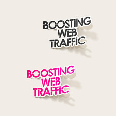 realistic design element: boosting web traffic