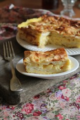 Ачма из лаваша, запеканка с сыром и лавашом