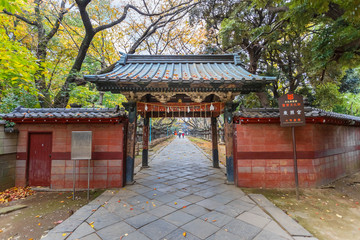 Toshogu Shrine at Ueno Park in Tokyo