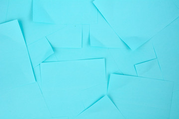 Texture of blue sticky note
