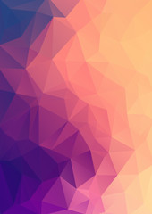 Obraz premium Abstract polygonal background.