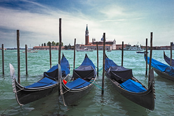Fototapeta premium Venezia, gondole