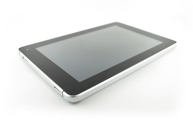 tablet white background