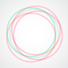 Color circle background