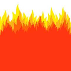 Flames background