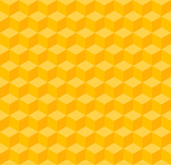 Yellow geometric seamless background
