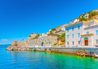 The historical meuseum of Hydra island in Greece