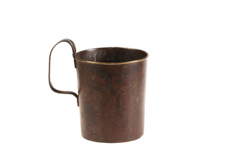 Ancient bronze mug