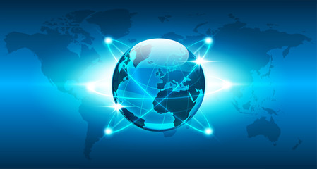 collegamenti, mondo, internet, energia