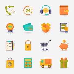 Shopping e-commerce icon