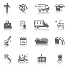 Logistic Icons Set