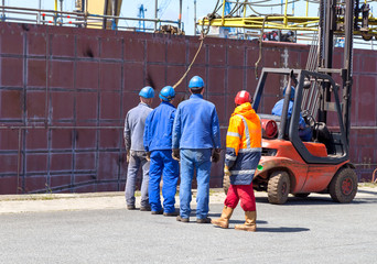 Job im Hafen