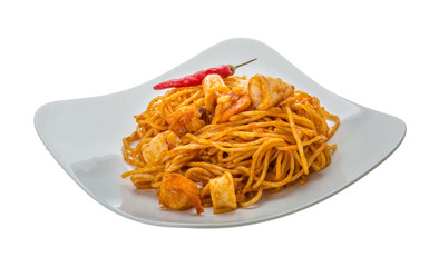 Seafood pasta