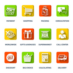 Shopping E-commerce Icons