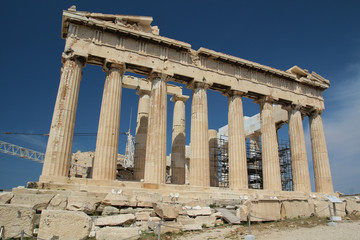 Obraz premium Partenon, Akropol w Atenach, Grecja